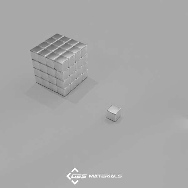 1/8 x 1/8 x 1/8 inch thick Block Magnets | B222 Magnet