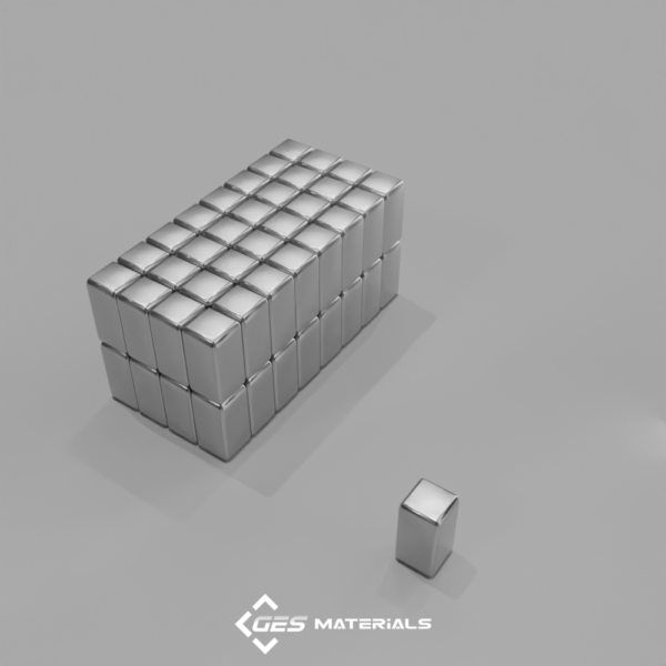 1/8 x 1/8 x 1/4 inch thick Block Magnets | B224 Magnet