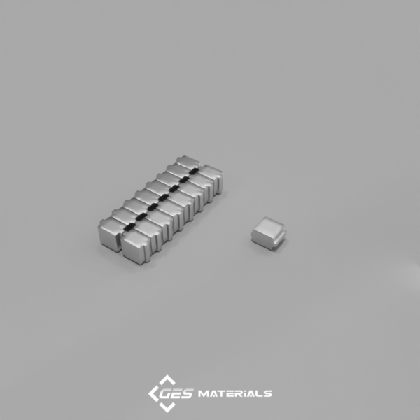 1/4 x 1/4 x 3/16 Stepped Block Magnet | SB443-OUT-N42 Magnets
