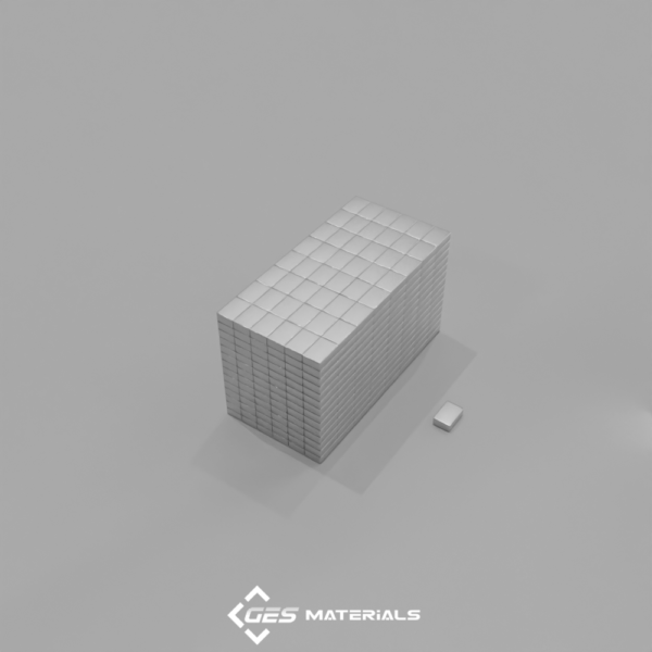 3/16 x 1/8 x 1/16 Inch Block Magnet | B321 N42 Magnets