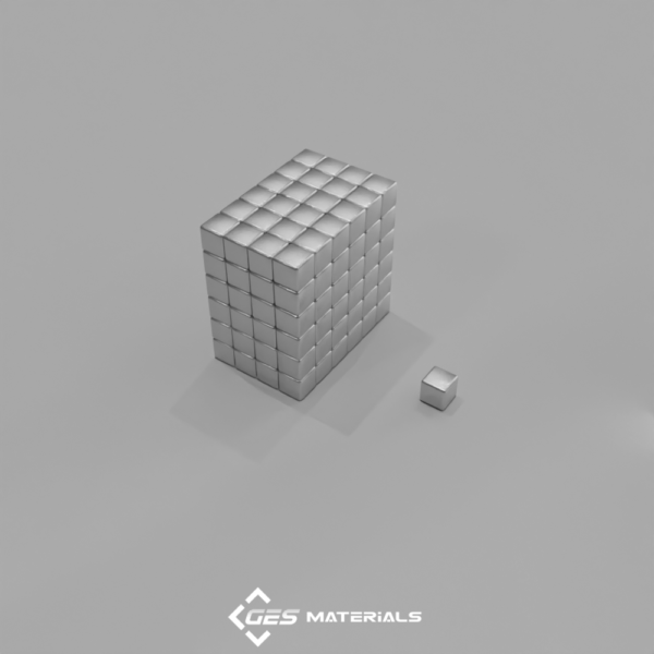 3/16 x 3/16 x 3/16 Inch Cube Magnet | B333 N52 Magnets