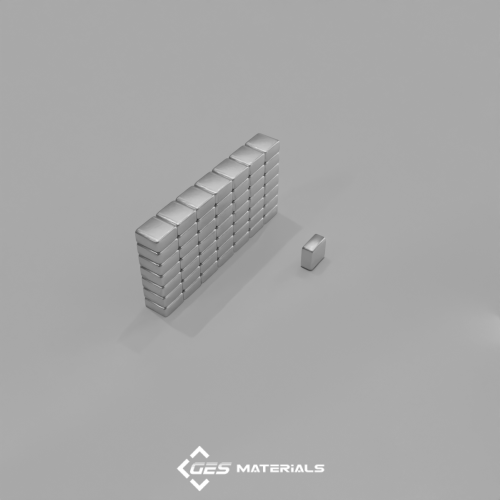 1/4 x 1/8 x 1/4 Inch Block Magnet | B424-N52 Magnets