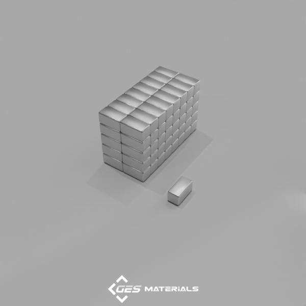 3/8 x 3/8 x 3/16 Inch Block Magnet | B663 N42 Magnets
