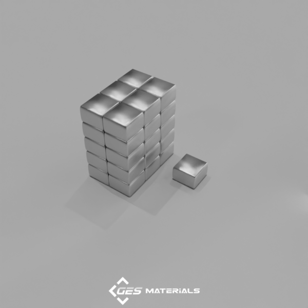 3/8 x 3/8 x 1/4 Inch Block Magnet | B664 N42 magnets