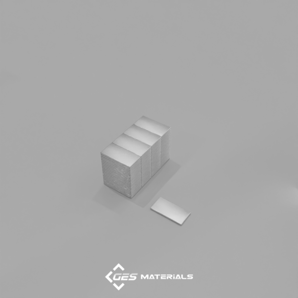 1/2 x 1/4 x 1/32 Inch Bar Magnet | B8401 N42 Magnets