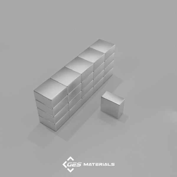 1/2 x 1/4 x 1/2 Inch Block Magnet | B848 N42 Magnets