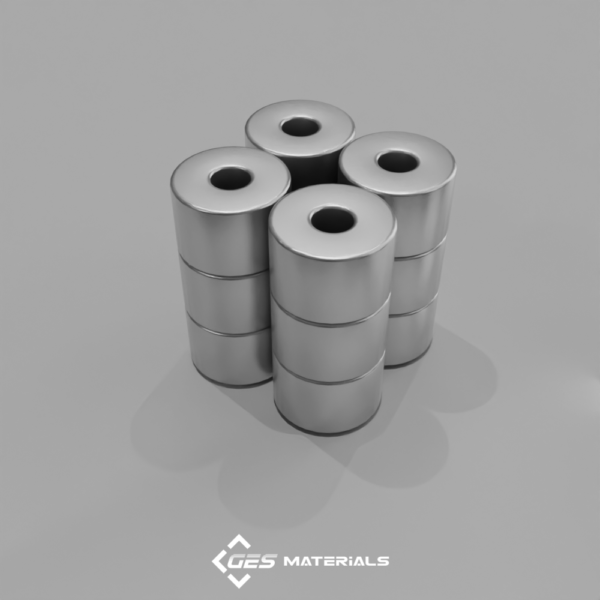 3/4 x 1/2 Inch Ring Magnet | RC48 N42 Magnets