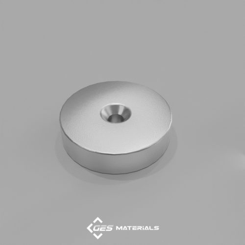 2 x 1/2 Inch Countersunk Ring Magnet (1/4-20 screw) | RY048DCS N42 Magnets